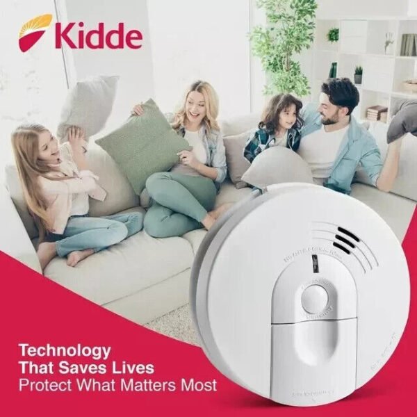 Kidde i4618AC Battery Powered Hardwire Smoke Alarm (pack of 2)